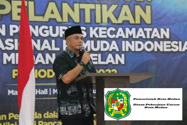 Wali Kota Medan Hadiri Pelantikan Dewan Pengurus KNPI Kecamatan Medan Marelan Periode 2019-2022