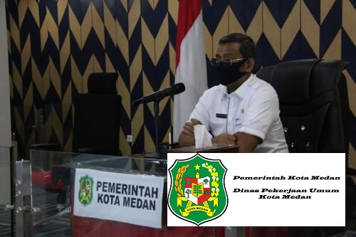 Sekda Kota Medan Adakan Pertemuan Dengan Kepala BPJS Kesehatan Kota Medan Secara Virtual