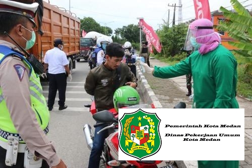 Tinjau Pos Check Point Operasi Ketupat Toba 2020, Plt Wali Kota Medan Pastikan Tidak Ada Orang Bersuhu 38???øC dan Tidak Menggunakan Masker Yang Masuk Ke Kota Medan