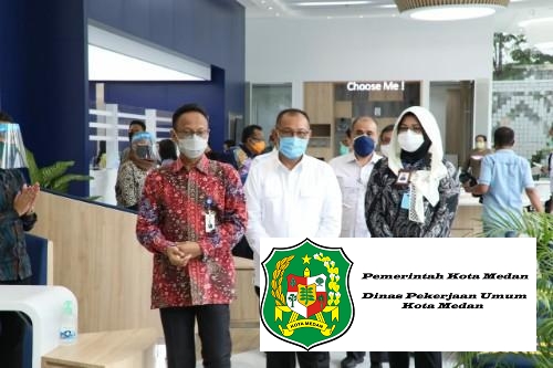 Terapkan Protokoler Kesehatan, Plt Wali Kota Medan Ucapkan Terima Kasih Kepada Bank Mandiri