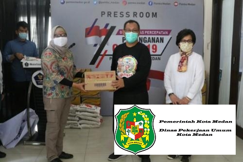 Terima Banyak Bantuan, Plt Wali Kota Medan Ucapkan Terima Kasih Untuk Donatur Covid-19