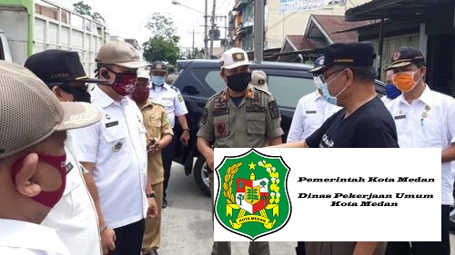 Pantau Razia Masker, Plt Wali Kota Medan Nilai Kesadaran Warga Mulai Meningkat