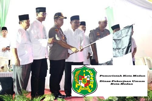 Wali Kota Lepas Pawai Takbiran Idul Fitri di Kawasan Medan Utara