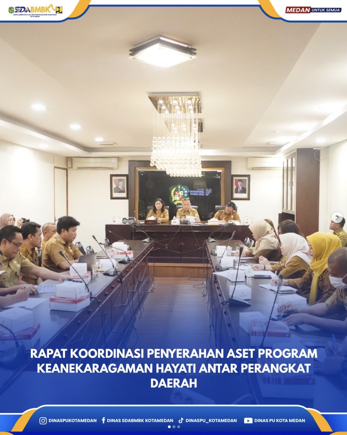 Rapat Koordinasi Penyerahan Program Keanekaragaman Hayati Antar Perangkat Daerah