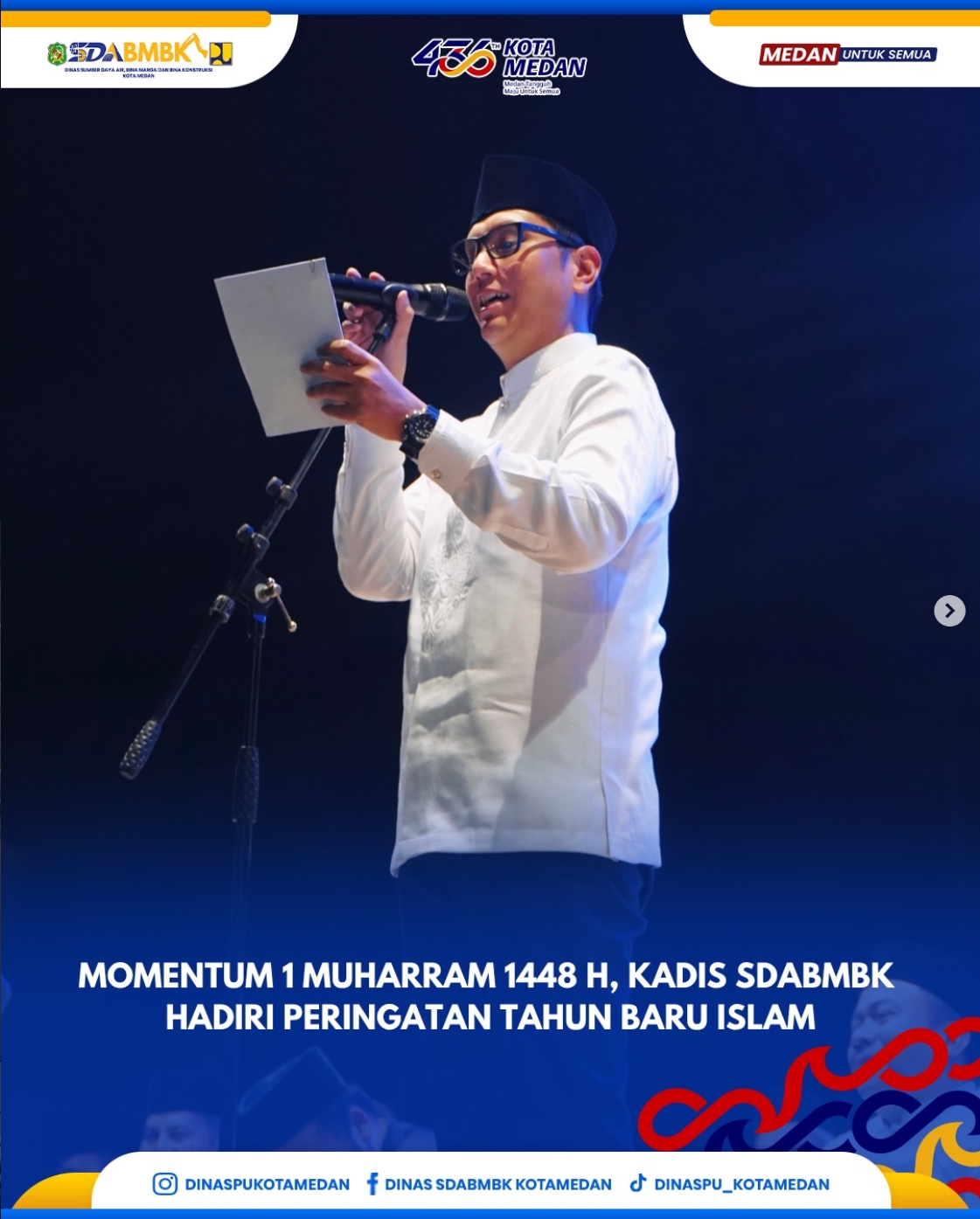 Momentum 1 Muharram 1448 H, Kadis SDABMBK Hadiri Peringatan Tahun Baru Islam
